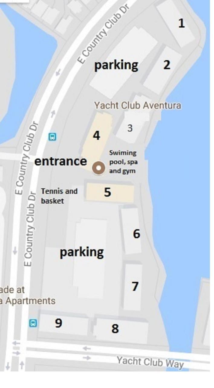 6-502 Amazing Water View - Three Bedrooms Aventura Exterior photo